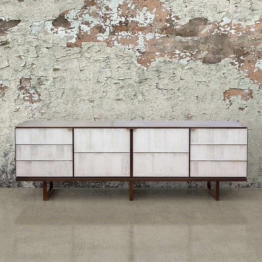 Sideboard, Selenite & Bronze